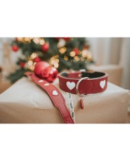 Collare per Cani Hunter Love Rosso XS 24-28 cm