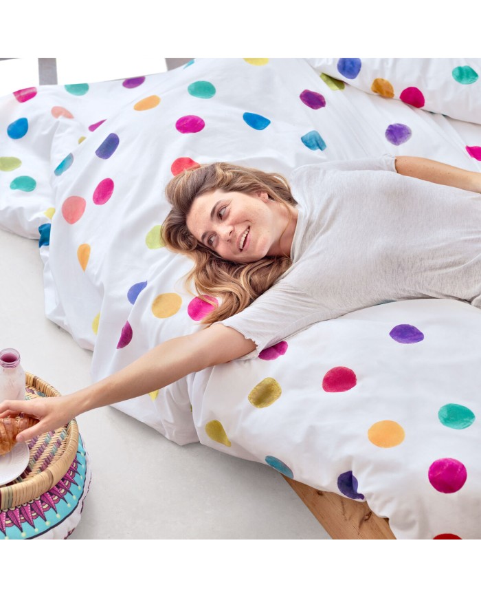 Copripiumino HappyFriday Confetti Multicolore 140 x 200 cm Copripiumino HappyFriday Confetti Multicolore 140 x 200 cm