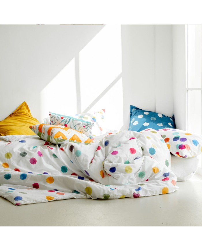 Copripiumino HappyFriday Confetti Multicolore 140 x 200 cm Copripiumino HappyFriday Confetti Multicolore 140 x 200 cm