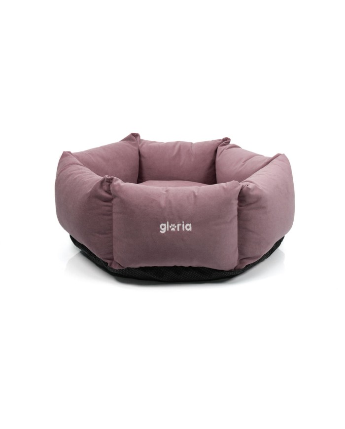 Cuccia per Cani Gloria Hondarribia Rosa 60 x 60 cm Esagonale