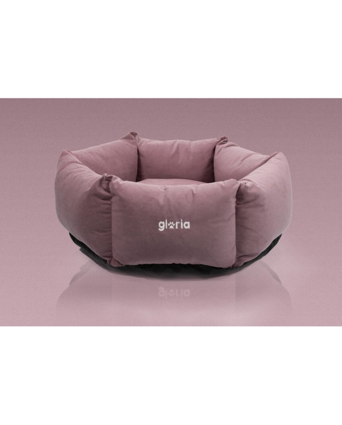 Cuccia per Cani Gloria Hondarribia Rosa 60 x 60 cm Esagonale