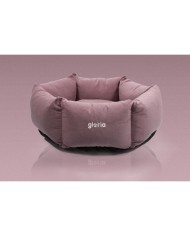 Cuccia per Cani Gloria Hondarribia Rosa 60 x 60 cm Esagonale