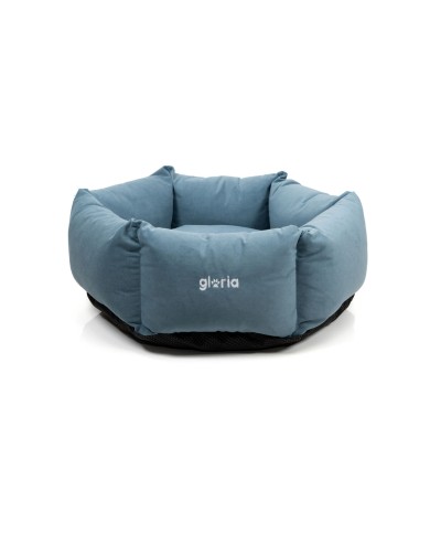 Cuccia per Cani Gloria Hondarribia Azzurro 75 x 75 cm Esagonale Cuccia per Cani Gloria Hondarribia Azzurro 75 x 75 cm Esagonale