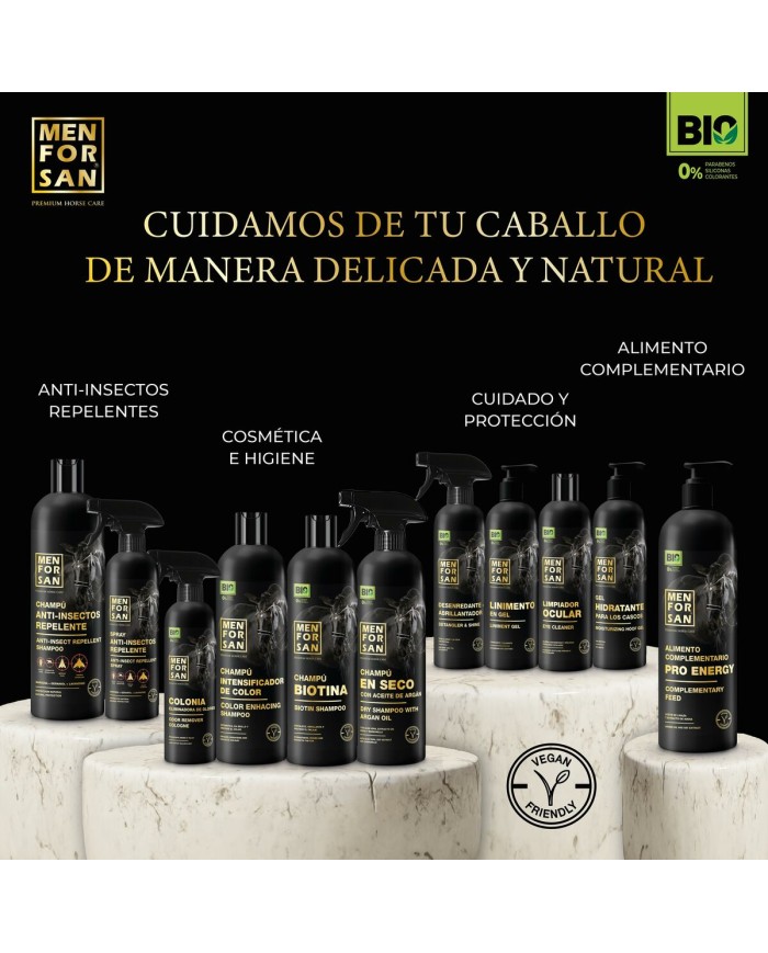 Shampoo per Cavalli Menforsan herbal 1 L Repellente per insetti