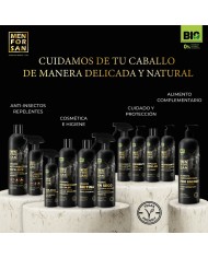 Shampoo per Cavalli Menforsan herbal 1 L Repellente per insetti