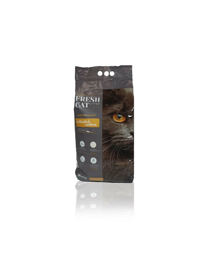 Sabbia per Gatti Gloria Premium Carbone attivo 5 kg 4 Unità