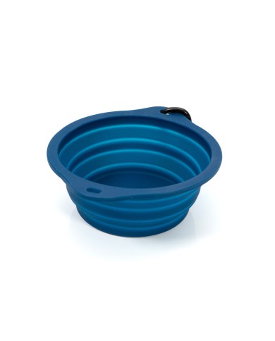 Ciotola Pieghevole per Animali Domestici Gloria Azzurro Silicone Alluminio 550 ml Ciotola Pieghevole per Animali Domestici Gloria Azzurro Silicone Alluminio 550 ml