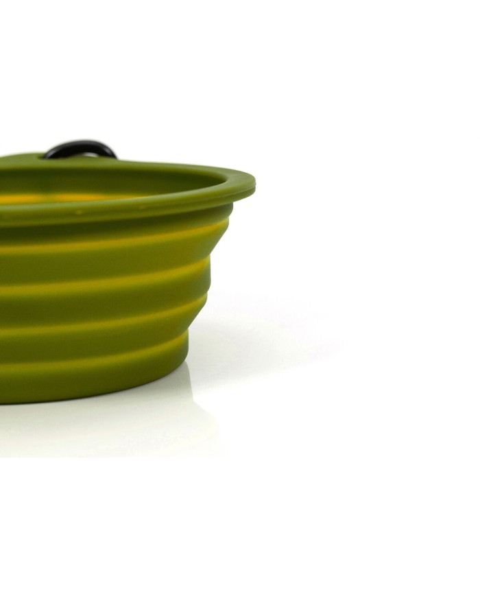 Ciotola Pieghevole per Animali Domestici Gloria Verde Silicone Alluminio 550 ml Ciotola Pieghevole per Animali Domestici Gloria Verde Silicone Alluminio 550 ml
