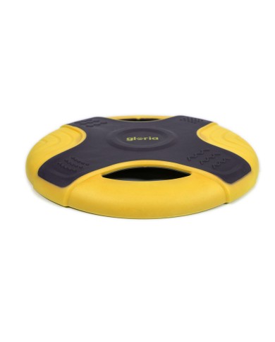 Frisbee Gloria Giallo TPR 25 cm