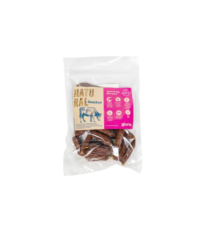 Snack per Cani Snackys Carne di vitello 200 gr Snack per Cani Snackys Carne di vitello 200 gr