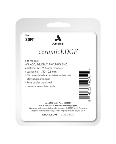 Lama di Ricambio per Rasoio Andis Lama di Ricambio per Rasoio Andis