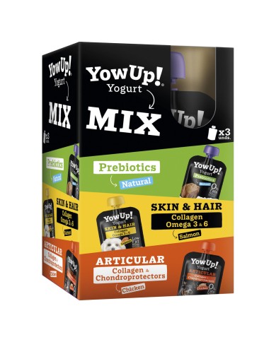 Cibo per Cani YowUp Pollo Salmone 3 Unità