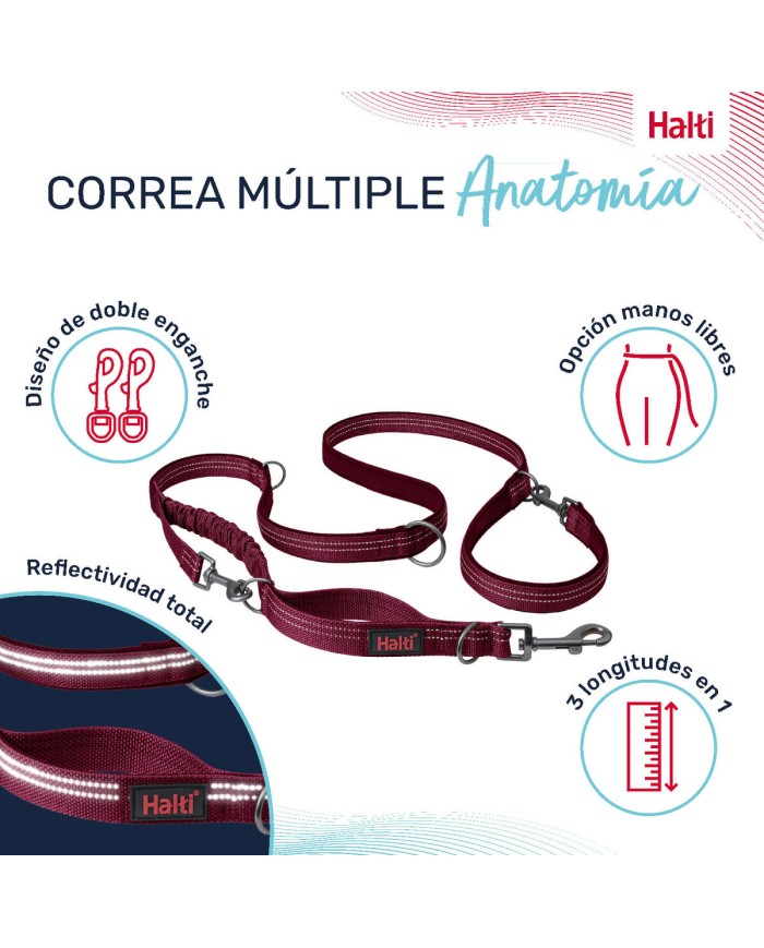 Guinzaglio per Cani Company of Animals Bordeaux S Guinzaglio per Cani Company of Animals Bordeaux S