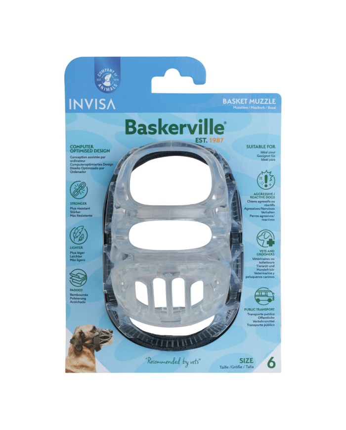 Museruola Company of Animals Trasparente 6