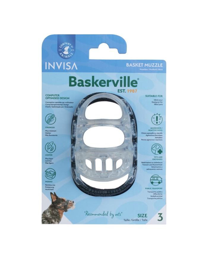 Museruola Company of Animals Trasparente 3