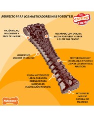 Osso Nylabone Marrone Bacon XL Osso Nylabone Marrone Bacon XL