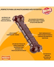 Osso Nylabone Marrone Bacon M Osso Nylabone Marrone Bacon M