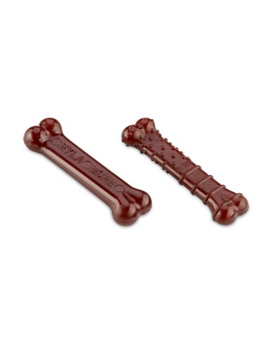 Osso Nylabone Marrone Bacon XS 2 Unità Osso Nylabone Marrone Bacon XS 2 Unità