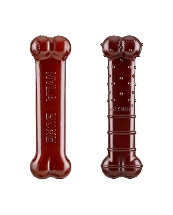 Osso Nylabone Marrone Bacon XS 2 Unità Osso Nylabone Marrone Bacon XS 2 Unità