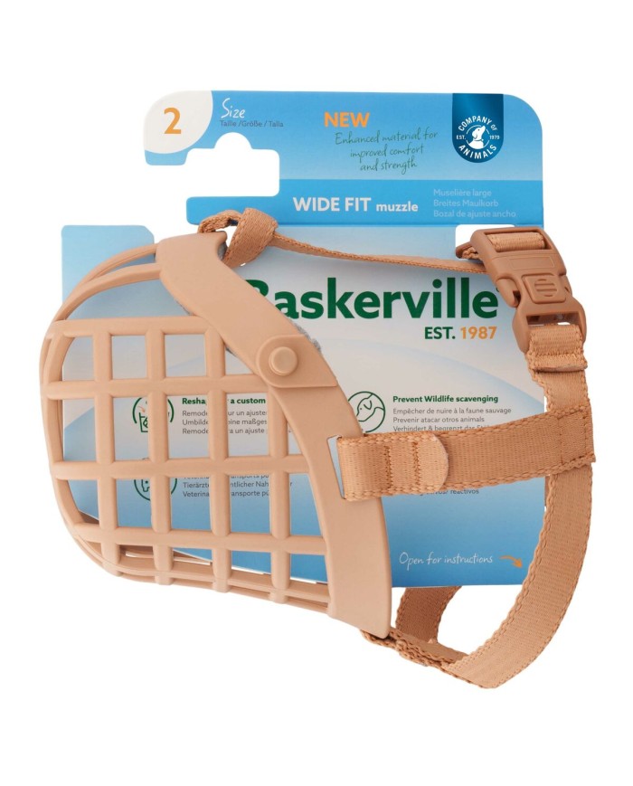 Museruola Company of Animals Marrone 2