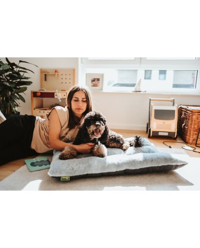 Cuccia per Cani Hunter Rockford Grigio 120 x 80 cm Cuccia per Cani Hunter Rockford Grigio 120 x 80 cm