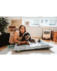 Cuccia per Cani Hunter Rockford Grigio 120 x 80 cm Cuccia per Cani Hunter Rockford Grigio 120 x 80 cm