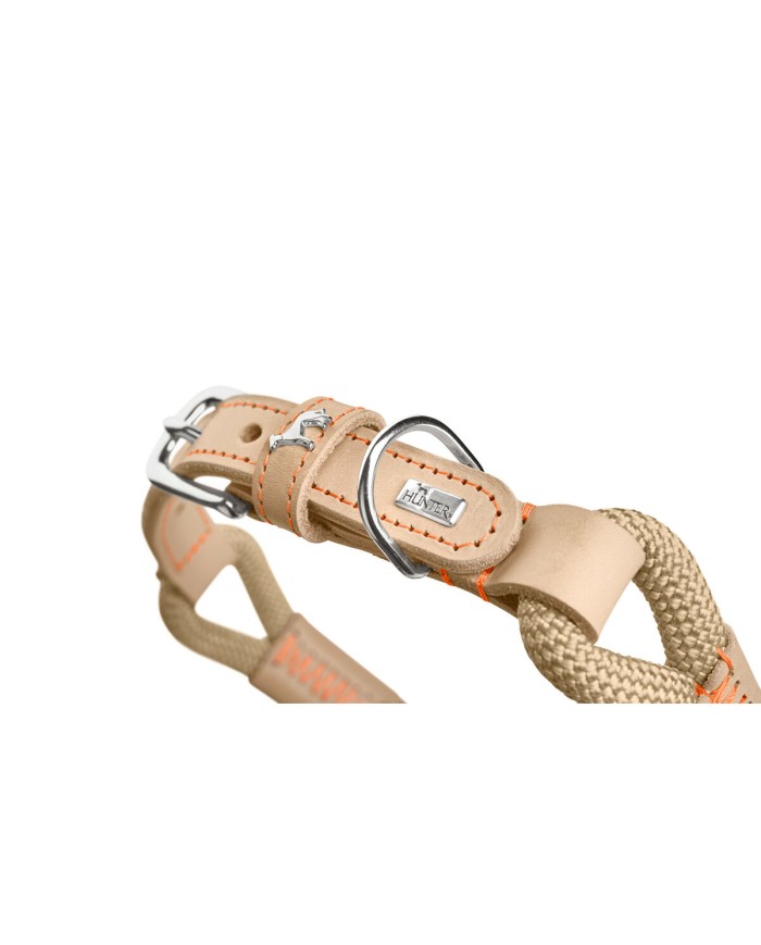 Collare per Cani Hunter MALIA Beige S/M 35-44 cm Collare per Cani Hunter MALIA Beige S/M 35-44 cm