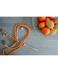 Collare per Cani Hunter Malia Arancio S/M 35-44 cm