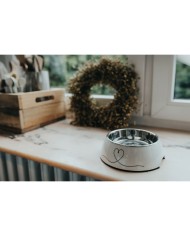 Ciotola per cani Hunter Valencia Bianco 700 ml Ciotola per cani Hunter Valencia Bianco 700 ml