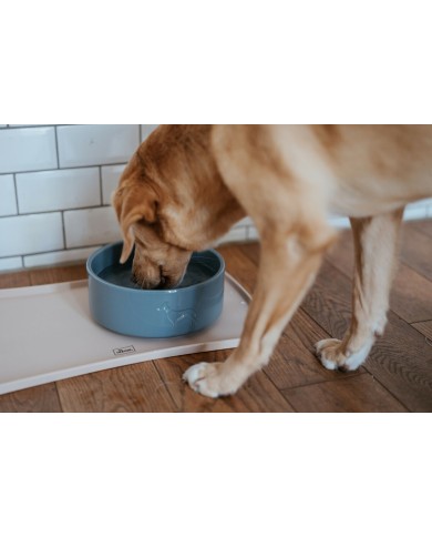 Ciotola per cani Hunter OSBY GLAZED Azzurro Ceramica 2,5 L Ciotola per cani Hunter OSBY GLAZED Azzurro Ceramica 2,5 L