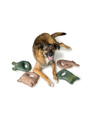Giocattoli per cani Hunter Tough Tundra Verde Mouse Giocattoli per cani Hunter Tough Tundra Verde Mouse