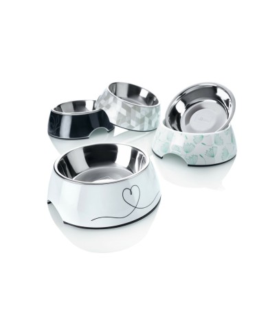 Ciotola per cani Hunter Valencia Bianco 160 ml Ciotola per cani Hunter Valencia Bianco 160 ml