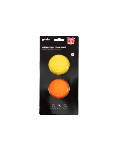 Palla per Animali Domestici Gloria PLAY AND RUN Giallo Schiuma TPR M 6,35 cm 2 Unità Palla per Animali Domestici Gloria PLAY AND RUN Giallo Schiuma TPR M 6,35 cm 2 Unità
