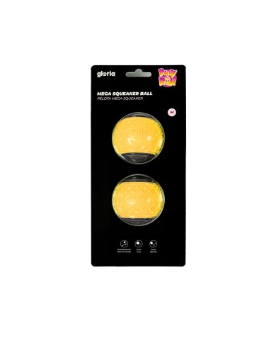 Palla per Animali Domestici Gloria PLAY AND RUN Giallo TPR M 6,35 cm 2 Unità Palla per Animali Domestici Gloria PLAY AND RUN Giallo TPR M 6,35 cm 2 Unità