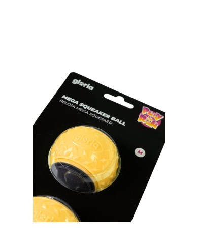 Palla per Animali Domestici Gloria PLAY AND RUN Giallo TPR M 6,35 cm 2 Unità Palla per Animali Domestici Gloria PLAY AND RUN Giallo TPR M 6,35 cm 2 Unità
