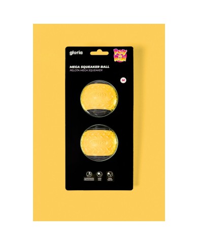 Palla per Animali Domestici Gloria PLAY AND RUN Giallo TPR M 6,35 cm 2 Unità Palla per Animali Domestici Gloria PLAY AND RUN Giallo TPR M 6,35 cm 2 Unità