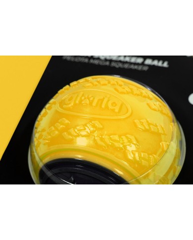 Palla per Animali Domestici Gloria PLAY AND RUN Giallo TPR L 8,89 cm Palla per Animali Domestici Gloria PLAY AND RUN Giallo TPR L 8,89 cm