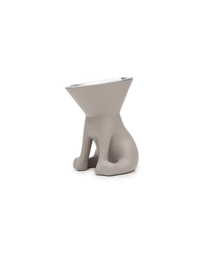 Ciotola per cani United Pets Up Elisabeth Grigio Acciaio inossidabile Polietilene 1 L Ciotola per cani United Pets Up Elisabeth Grigio Acciaio inossidabile Polietilene 1 L