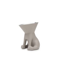 Ciotola per cani United Pets Up Elisabeth Grigio Acciaio inossidabile Polietilene 1 L Ciotola per cani United Pets Up Elisabeth Grigio Acciaio inossidabile Polietilene 1 L