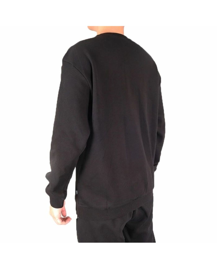 Felpa senza Cappuccio Uomo Puma Repeat Graphic Nero