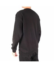 Felpa senza Cappuccio Uomo Puma Repeat Graphic Nero