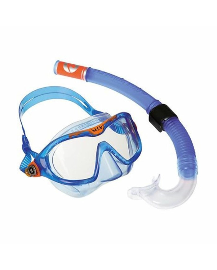 Maschera da Snorkel Aqua Lung Sport Mix Combo Azzurro Maschera da Snorkel Aqua Lung Sport Mix Combo Azzurro