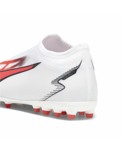 Scarpe da Calcio per Bambini Puma Ultra Match Ll MG Bianco Scarpe da Calcio per Bambini Puma Ultra Match Ll MG Bianco