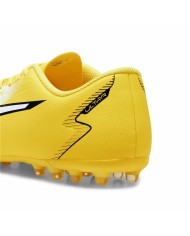Scarpe da Calcio per Adulti Puma Ultra Play MG Giallo