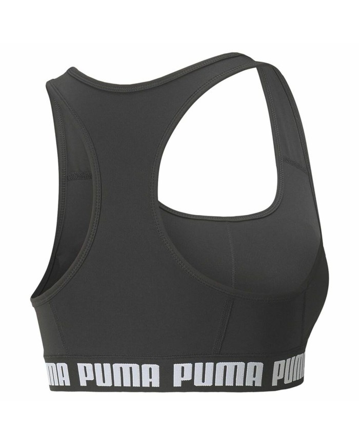 Reggiseno Sportivo Puma Mid Impact Puma Stro Nero Reggiseno Sportivo Puma Mid Impact Puma Stro Nero