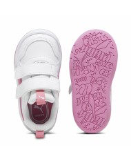 Scarpe Sportive per Bambini Puma Multiflex Sl V Bianco Rosa