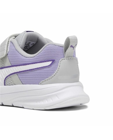 Scarpe Sportive per Bambini Puma Evolve Run Mesh Grigio chiaro
