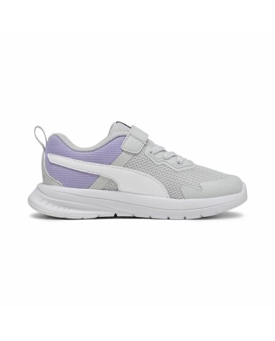 Scarpe Sportive per Bambini Puma Evolve Run Mesh Grigio chiaro