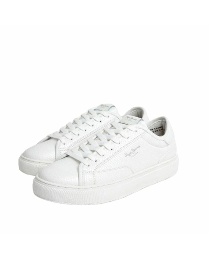 Scarpe Sportive da Donna Pepe Jeans Adams Snaky Bianco Scarpe Sportive da Donna Pepe Jeans Adams Snaky Bianco