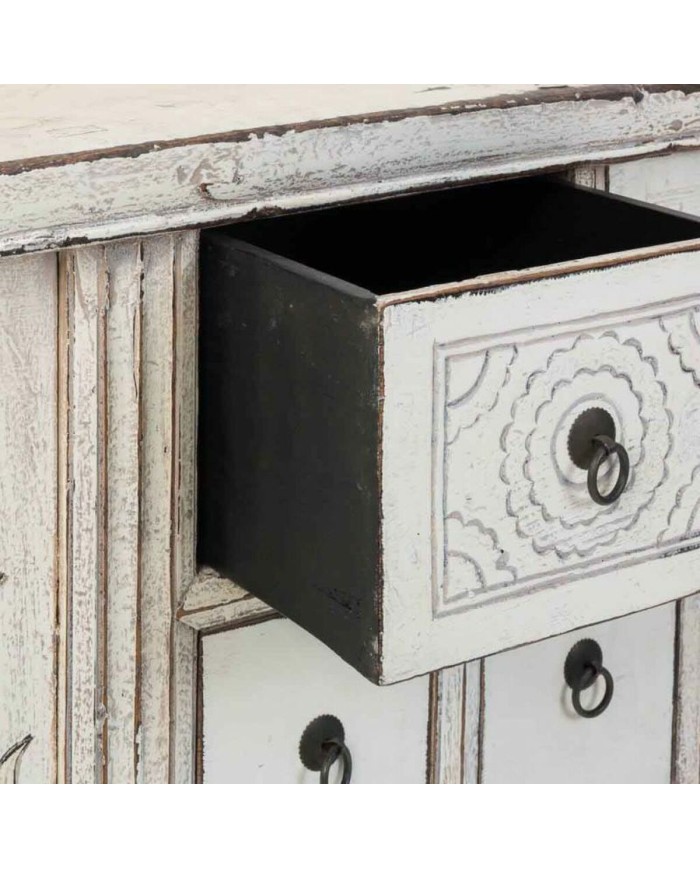 Ingresso Alexandra House Living Bianco 45 x 80 x 101 cm